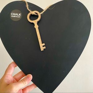 Target heart chalkboard Valentine’s Day